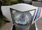철 머플러 거리 법적인 가스 스쿠터 은빛 합금 바퀴 정면 원판 후방 드럼 협력 업체